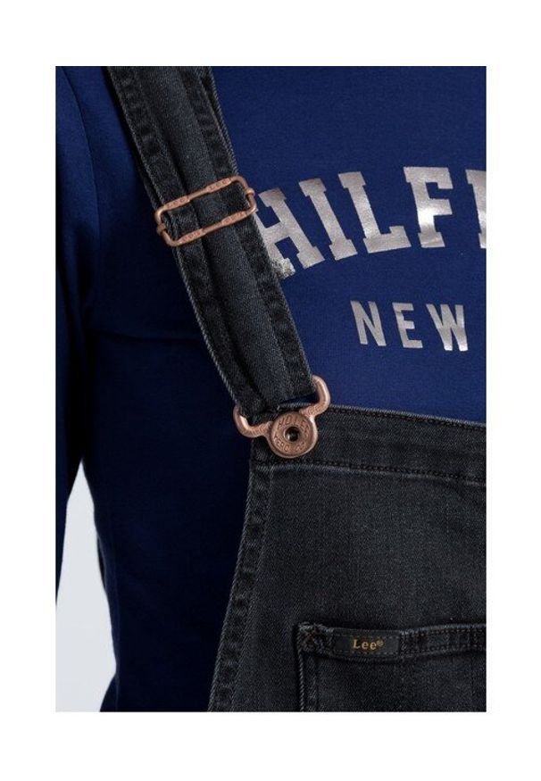 Lee - LEE BIB LOGGER DAMSKIE OGRODNICZKI JEANSOWE GREY L39AYGKO