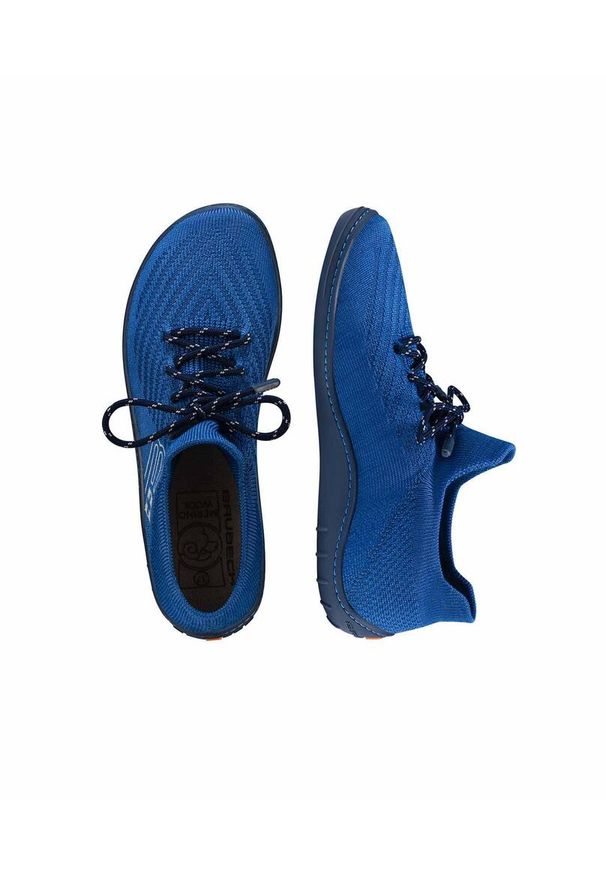 Buty Do Chodzenia Damskie Brubeck Merino Barefoot. Kolor: niebieski. Sport: turystyka piesza