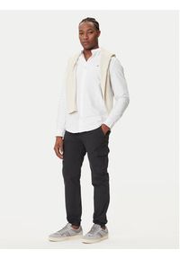 Tommy Jeans Joggery Austin DM0DM21791 Czarny Slim Fit. Kolor: czarny. Materiał: bawełna