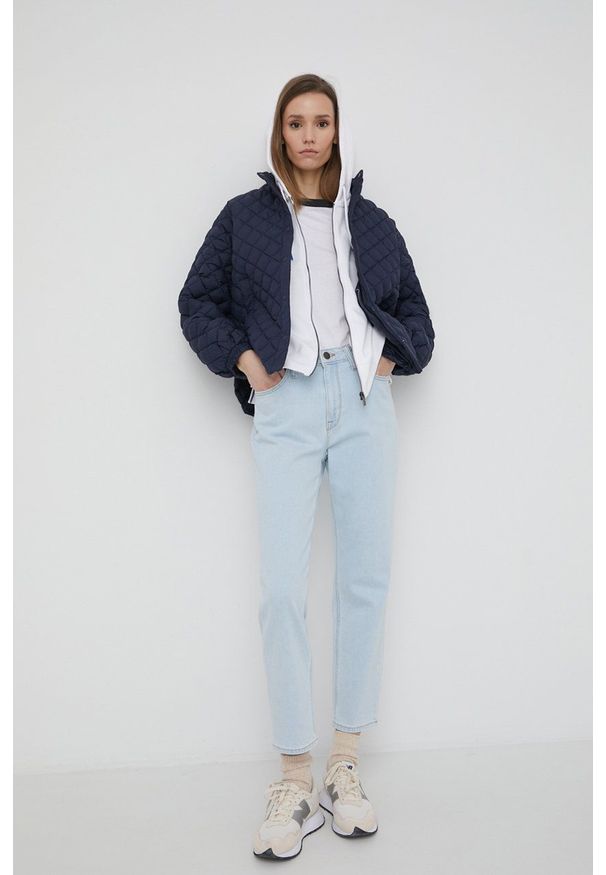 Lee jeansy CAROL LIGHT LENNOX damskie high waist. Stan: podwyższony. Kolor: niebieski
