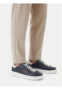 U.S. Polo Assn. Sneakersy EO-AUSTIN001M/6L1 Granatowy. Kolor: niebieski. Materiał: syntetyk, skóra #7