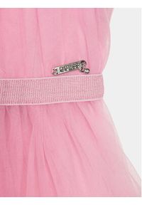 Guess Sukienka elegancka J4RK22 KC3F0 Różowy Regular Fit. Kolor: różowy. Materiał: syntetyk. Styl: elegancki #3