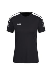 Jersey Jako Power. Kolor: czarny. Materiał: jersey. Sport: piłka nożna