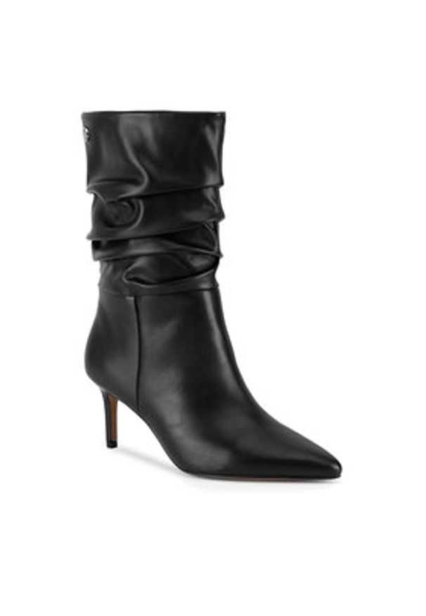 Nine West Botki WFA2786-1 Czarny. Kolor: czarny. Materiał: skóra