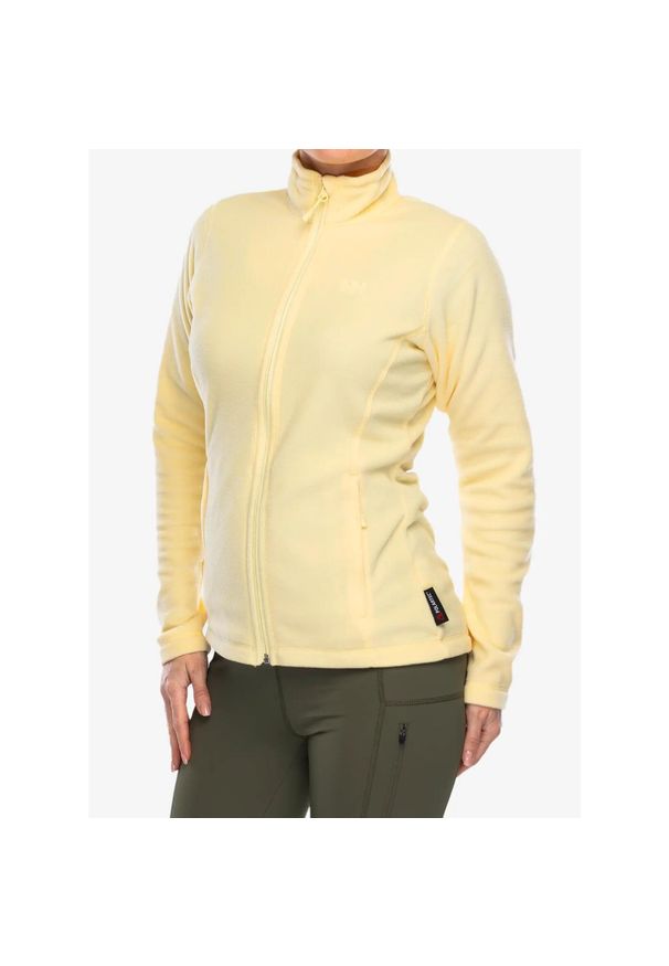 Bluza polarowa damska Helly Hansen Daybreaker Fleece Jacket. Kolor: żółty. Materiał: polar