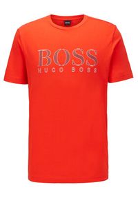 BOSS - Boss T-Shirt Tee 5 50448306 Czerwony Regular Fit. Kolor: czerwony. Materiał: bawełna #2