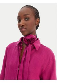 Marella Koszula Editore 2613111084 Różowy Regular Fit. Kolor: różowy. Materiał: len #5