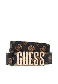 Guess Pasek Damski BW9173 P4435 Brązowy. Kolor: brązowy. Materiał: skóra