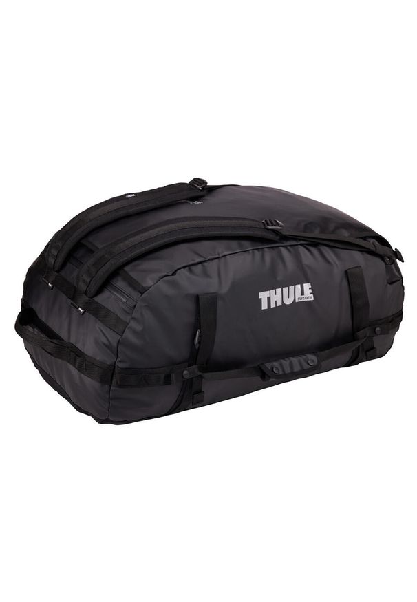 THULE - Torba podróżna Thule Chasm 90 L - black/black. Kolor: czarny