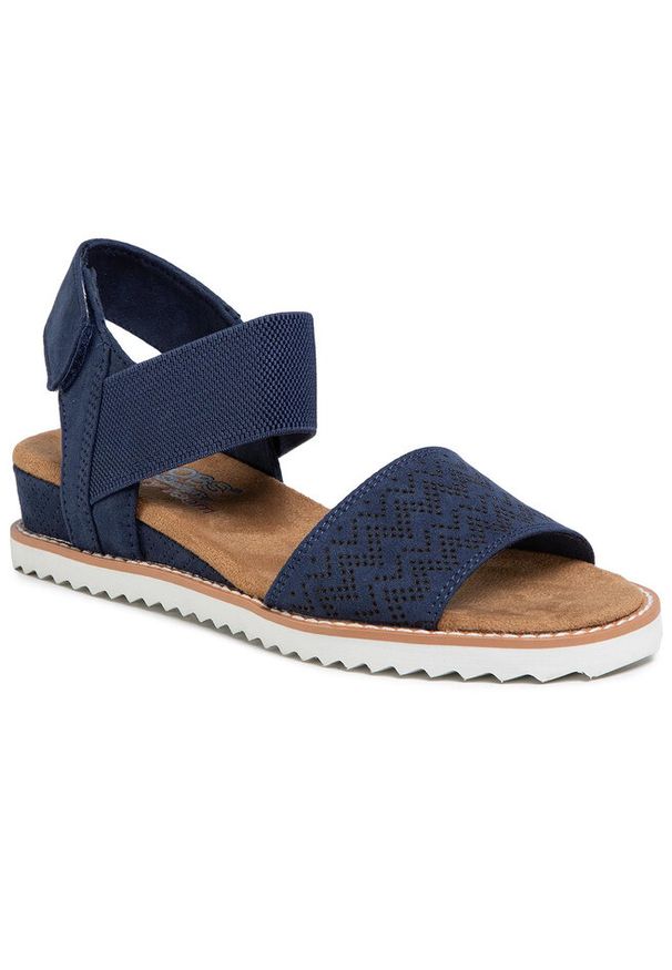 skechers - Sandały Skechers. Kolor: niebieski
