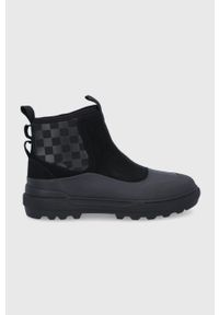 Vans - Botki Colfax Boot. Nosek buta: okrągły. Kolor: czarny. Materiał: guma. Obcas: na platformie #1