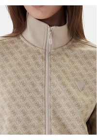 Guess Bluza V6RQ08 K2042 Beżowy Regular Fit. Kolor: beżowy. Materiał: syntetyk #5