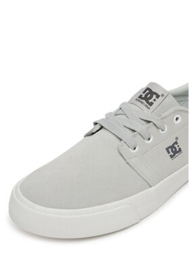 DC Shoes Tenisówki SS25-3C015 Szary. Kolor: szary. Materiał: zamsz, skóra