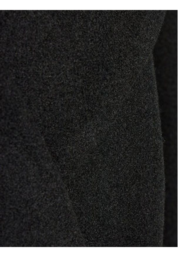 Gina Tricot Płaszcz przejściowy 20609 Czarny Regular Fit. Kolor: czarny. Materiał: syntetyk