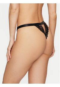 Hunkemöller Stringi Desire 204509 Czarny. Kolor: czarny. Materiał: syntetyk #4