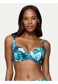 Triumph Góra od bikini Summer Fleur 10222301 Niebieski. Kolor: niebieski. Materiał: syntetyk