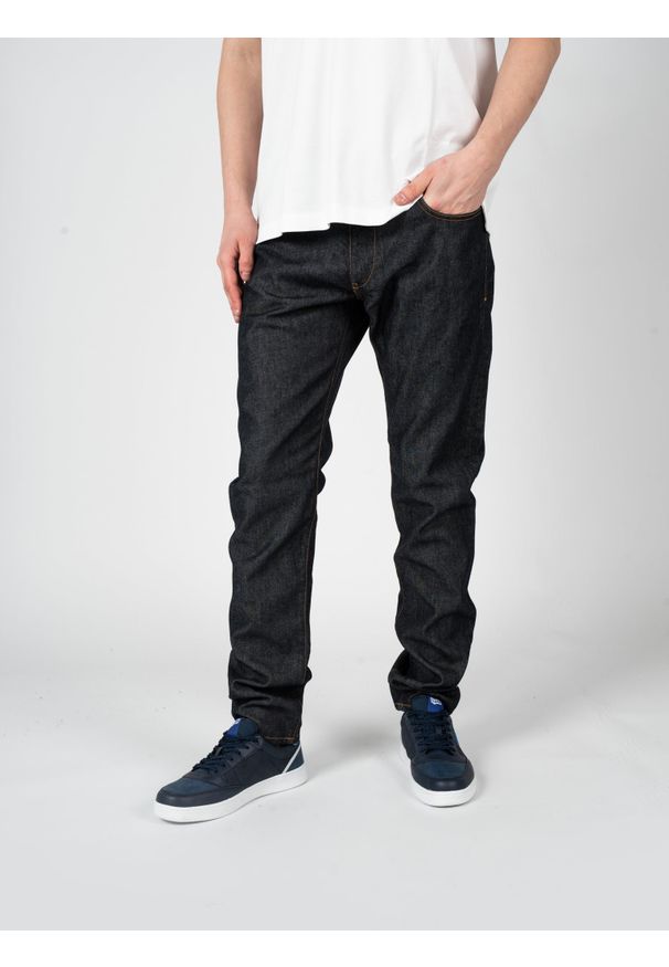 Diesel Jeansy "D-Strukt" | 00SWP6-009HF-01 | Mężczyzna | Granatowy. Kolor: niebieski. Wzór: aplikacja. Styl: elegancki