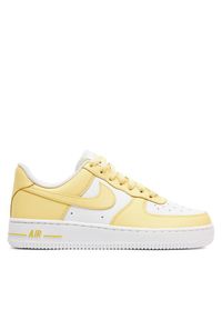 Sneakersy Nike. Kolor: żółty. Model: Nike Air Force