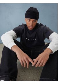 Quiksilver Bluza Openbar Crew EQYFT05154 Czarny Oversize. Kolor: czarny. Materiał: bawełna #2