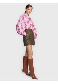 Custommade Koszula Bondie 999326254 Różowy Relaxed Fit. Kolor: różowy. Materiał: bawełna, syntetyk #3