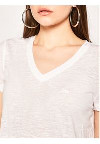 Lee T-Shirt V Neck Tee L41JENLJ 112108997 Biały Regular Fit. Kolor: biały. Materiał: lyocell #3