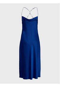 YAS Sukienka koktajlowa Dotteacross 26028265 Niebieski Slim Fit. Kolor: niebieski. Materiał: syntetyk. Styl: wizytowy #5