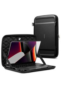 SPIGEN - Pokrowiec Spigen Rugged Armor Pouch Pro 15''-16'' czarny. Kolor: czarny. Styl: elegancki