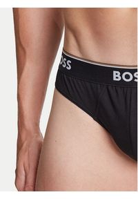 BOSS Komplet 3 par slipów 50531681 Czarny. Kolor: czarny. Materiał: bawełna #4
