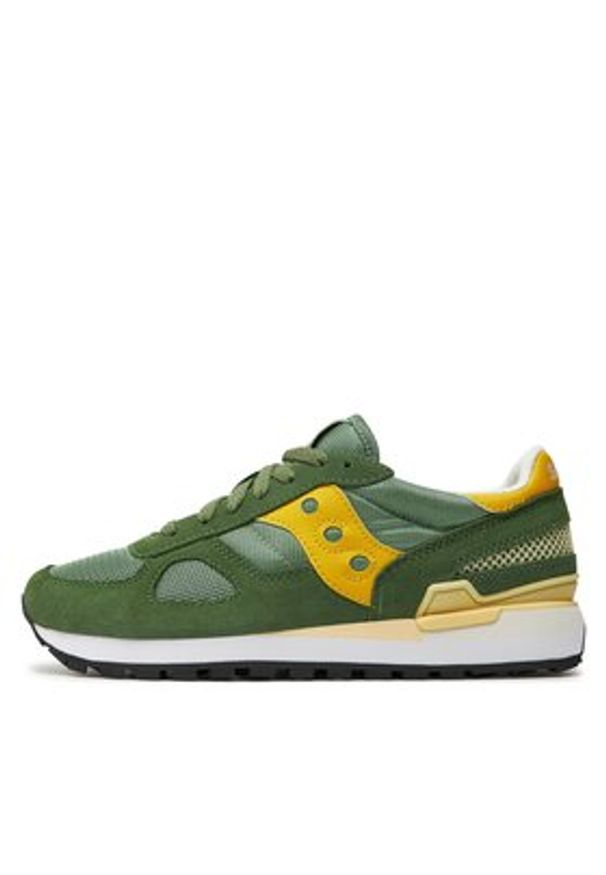Saucony Sneakersy Shadow Original S2108-880 Zielony. Kolor: zielony. Materiał: materiał