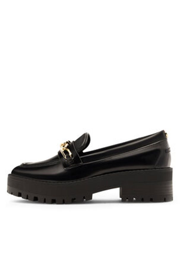 Nine West Loafersy NYLA 8123-1 Czarny. Kolor: czarny. Materiał: syntetyk