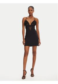 Elisabetta Franchi Sukienka koktajlowa AB72952E2-V460 Czarny Slim Fit. Kolor: czarny. Materiał: syntetyk. Styl: wizytowy #3
