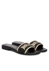 Just Cavalli Klapki 80RA3S80 ZSE60 Czarny. Kolor: czarny. Materiał: syntetyk #2