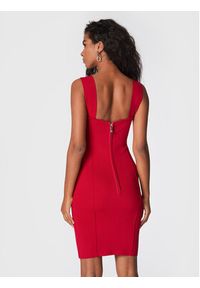John Richmond Sukienka dzianinowa RWA22060VE Czerwony Slim Fit. Kolor: czerwony. Materiał: wiskoza, dzianina #3