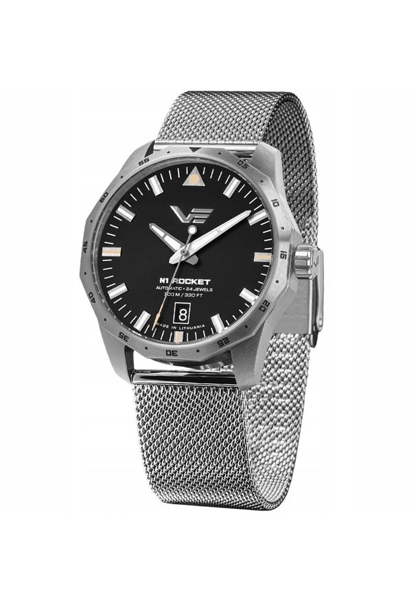 Zegarek Vostok Europe Zegarek męski Vostok Europe NH35A-125A747BM srebrny. Kolor: srebrny