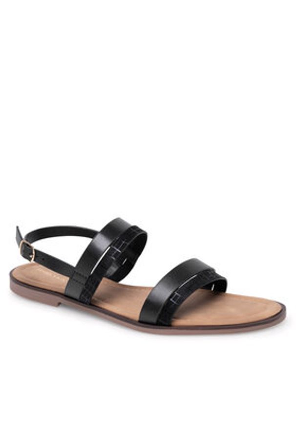 Jenny Fairy Sandały WYL0710-8 Czarny. Kolor: czarny. Materiał: syntetyk