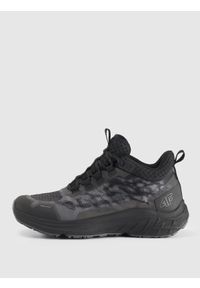 4f - 4F Buty trekkingowe Original Trail Mid damskie - czarne 39. Kolor: czarny. Materiał: guma, żakard. Szerokość cholewki: normalna