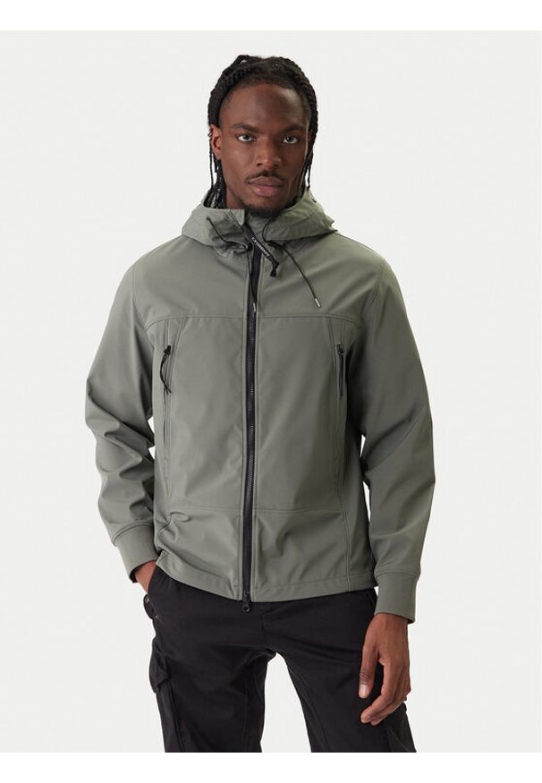 C.P. Company Kurtka przejściowa 20CMOW728A 005968A Zielony Regular Fit. Kolor: zielony. Materiał: syntetyk