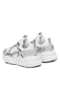 Plein Sport Sneakersy Track-King Mag FAES USC0843 STE003N Biały. Kolor: biały. Materiał: mesh, materiał #3