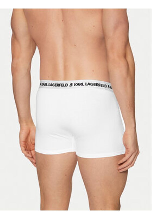 Karl Lagerfeld - KARL LAGERFELD Komplet bokserek A1M47151 Biały. Kolor: biały. Materiał: bawełna
