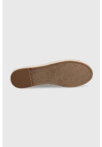 DKNY - Dkny espadryle Magan kolor czarny na platformie K1209515. Kolor: czarny. Materiał: materiał, guma. Obcas: na platformie #2