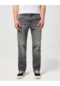 Wrangler Jeansy Frontier 112370957 Szary Straight Fit. Kolor: szary