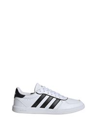 Adidas - Buty Breaknet Sleek. Kolor: czarny, biały, wielokolorowy, żółty. Wzór: gładki. Styl: sportowy
