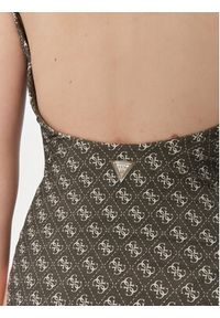 Guess Strój kąpielowy E5GJ45 KCRL2 Zielony. Kolor: zielony. Materiał: syntetyk