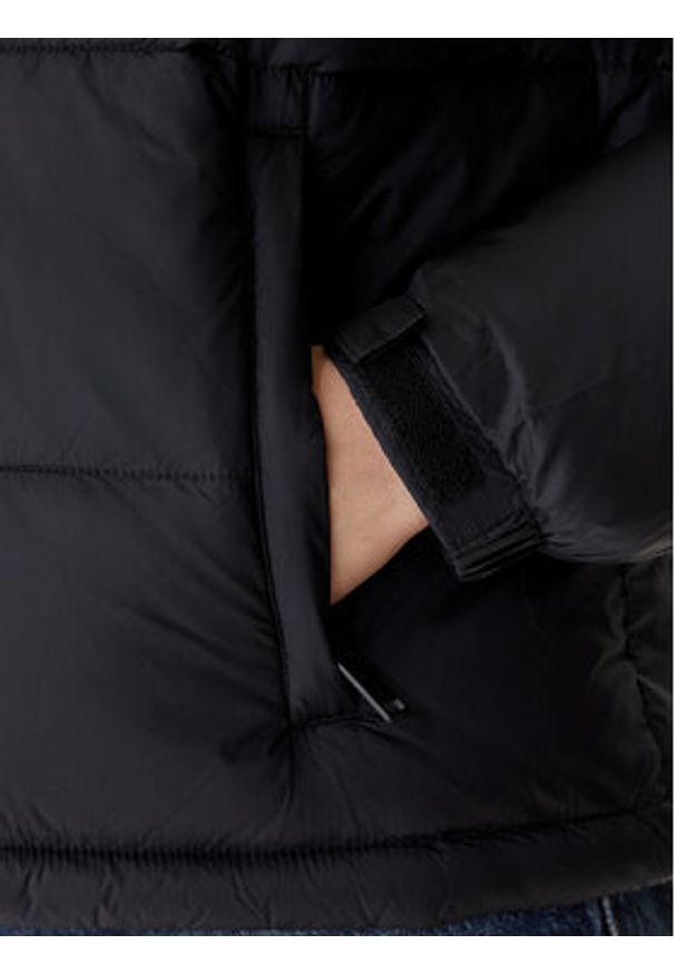 Tommy Jeans Kurtka zimowa DW0DW21619 Czarny Relaxed Fit. Kolor: czarny. Materiał: syntetyk. Sezon: zima