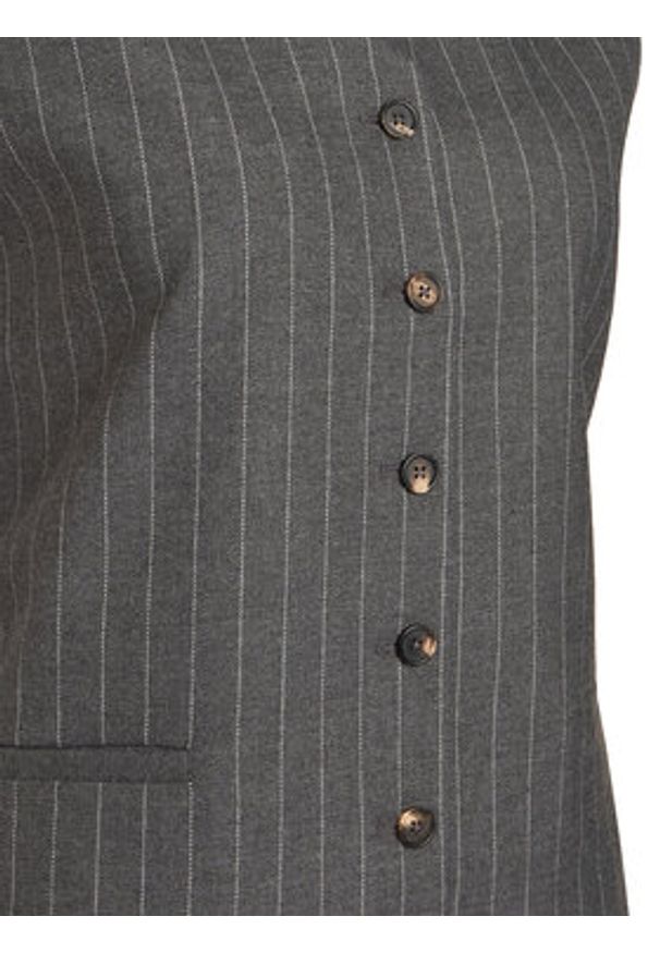 TOMMY HILFIGER - Tommy Hilfiger Kamizelka WW0WW46661 Szary Regular Fit. Kolor: szary. Materiał: syntetyk