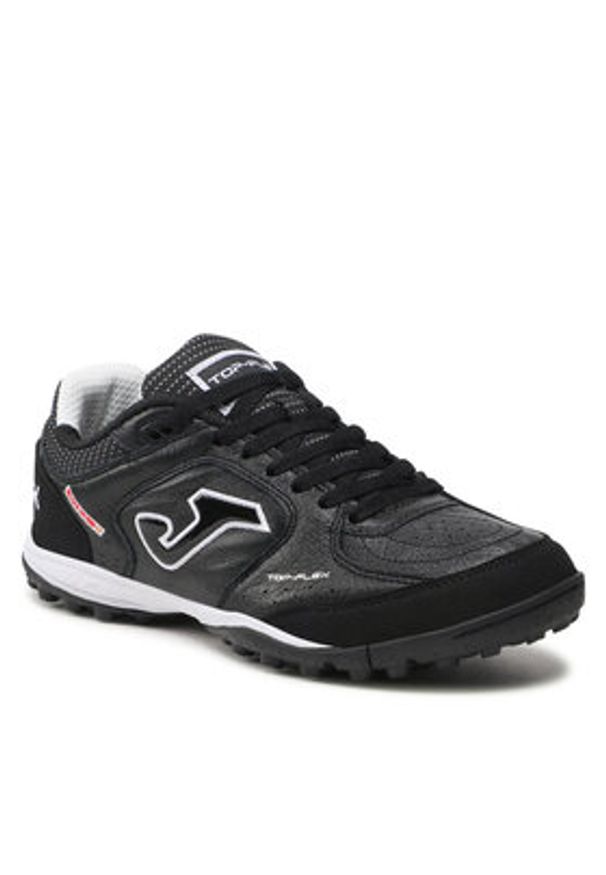 Joma Buty do piłki nożnej Top Flex 2121 TOPS2121TF Czarny. Kolor: czarny. Materiał: skóra