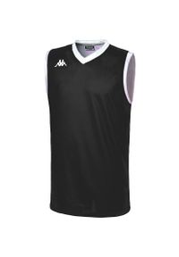 Koszulka do koszykówki dla dzieci Kappa Cefalu. Kolor: wielokolorowy, biały, czarny. Sport: koszykówka #1
