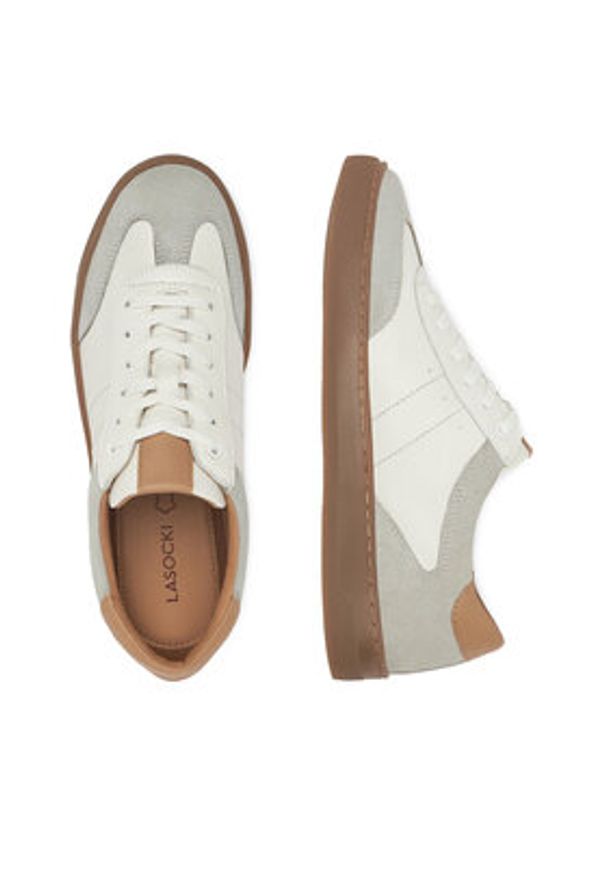 Lasocki Sneakersy CEO-WI16-D557-03 Biały. Kolor: biały. Materiał: skóra