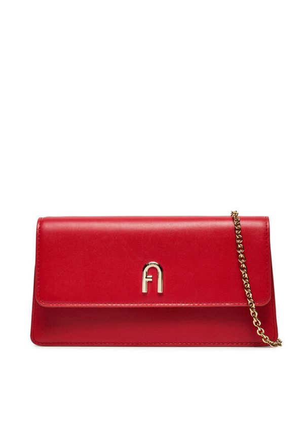 Furla Torebka Diamante Mini Crossbody WE00568 AX0733 2673S Czerwony. Kolor: czerwony. Materiał: skórzane