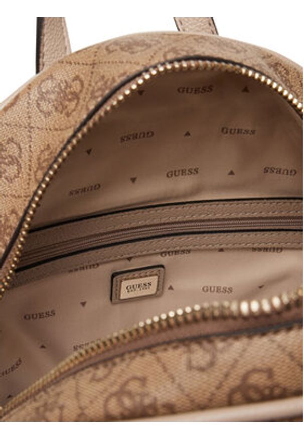 Guess Plecak Manhattan II HWSG71 18330 Brązowy. Kolor: brązowy. Materiał: skóra